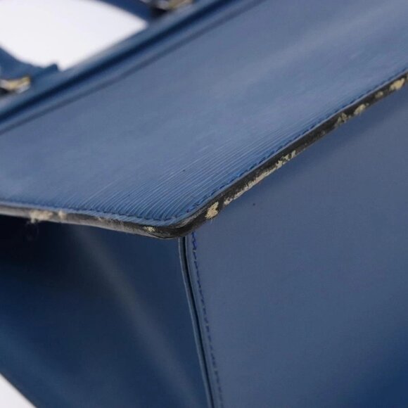 LOUIS VUITTON Epi Riviera Hand Bag Blue M48185 LV Auth 141384 - Picture 4 of 16